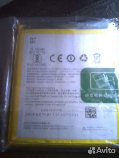 Аккумулятор для One Plus 6