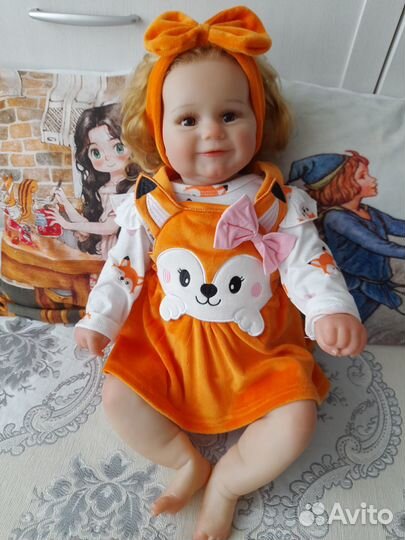 Новая кукла реборн, девочка Мэдди
