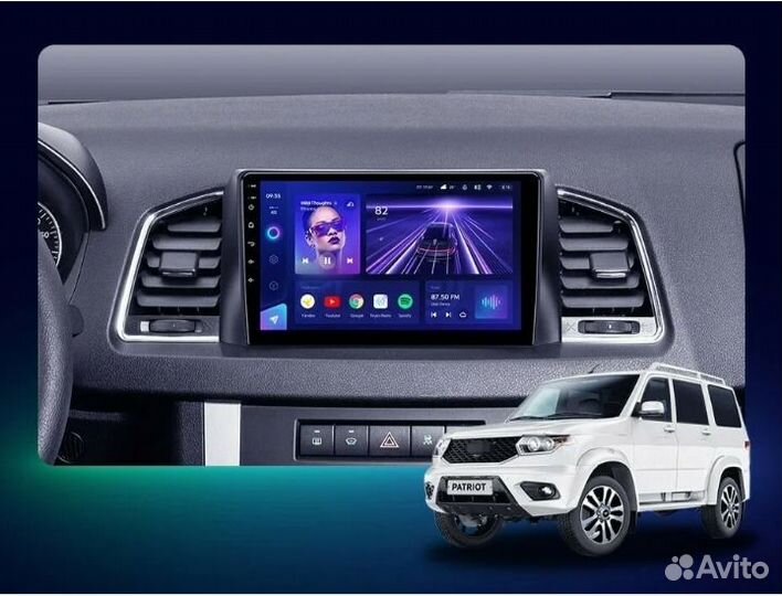 Магнитола Teyes cc2 plus с рамкойна Патриот