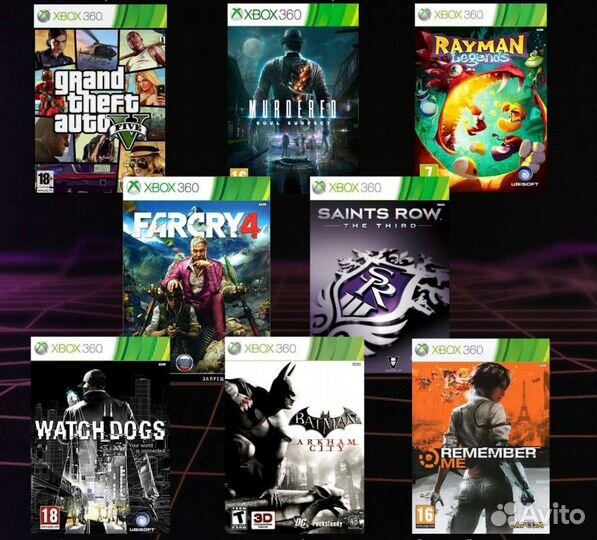 Игры на xbox 360
