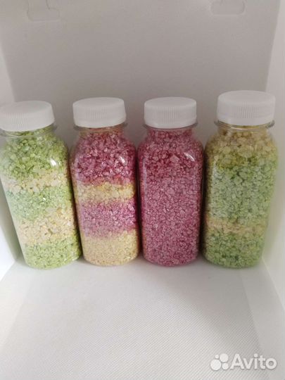 Мерцающая соль для ванны