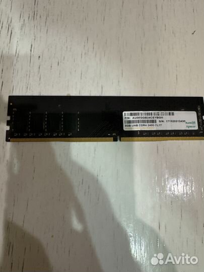 Оперативная память ddr4 8gb 2400 apacer