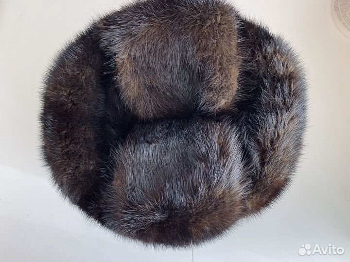 Мужская шапка норковая