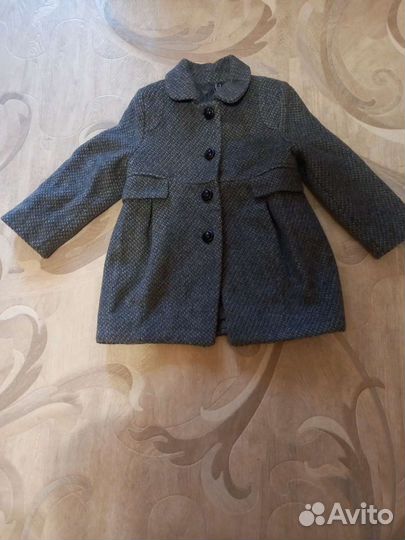 Пальто для девочки zara