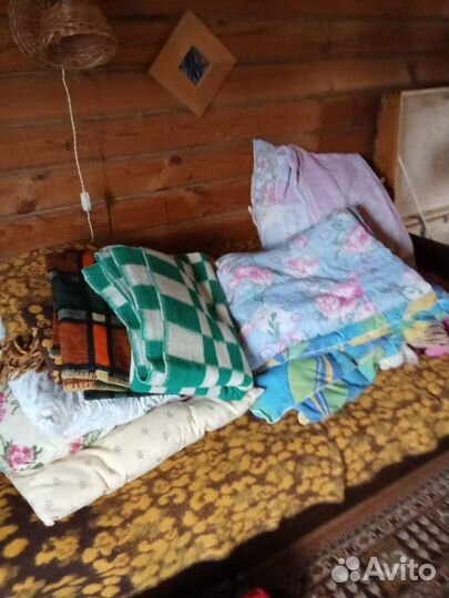 Подушки пуховые, одеяла