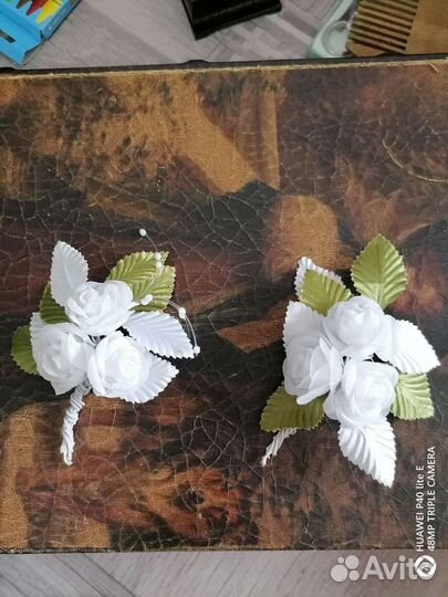 Бутоньерка для жениха и свидетеля