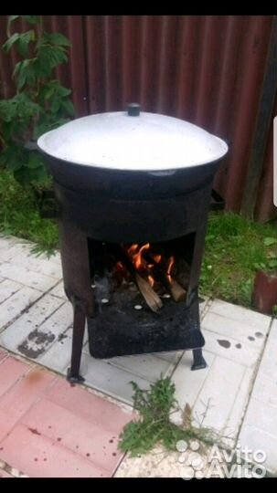 Казан чугунный