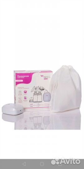 Молокоотсос электрический двойной