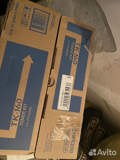 Оригинальный картридж keocera tk160