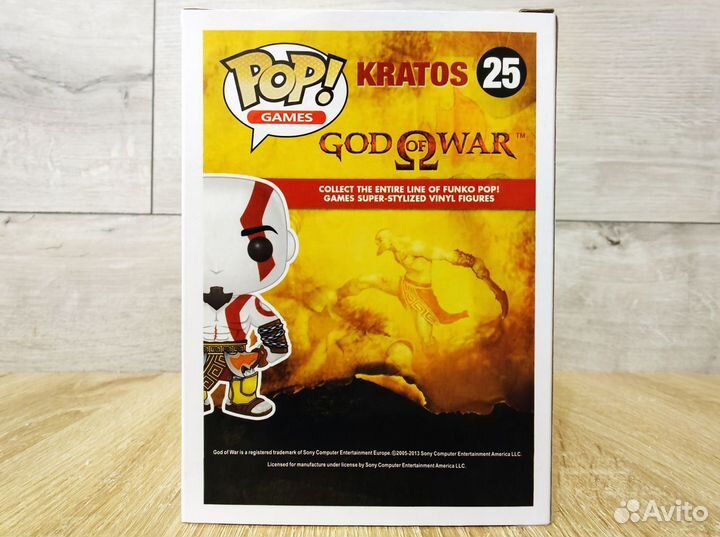 Фигурка Funko Pop Кратос - Kratos №25 God of War
