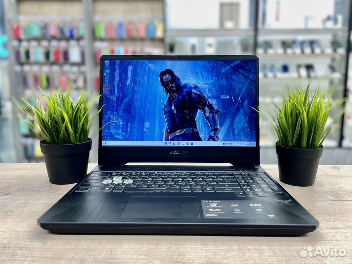 Игровой ноутбук asus TUF Ryzen 5/16Gb/GTX1650