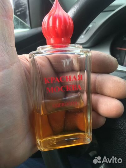 Одеколон «Красная Москва» винтаж