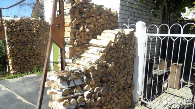 Дрова берёза колотые