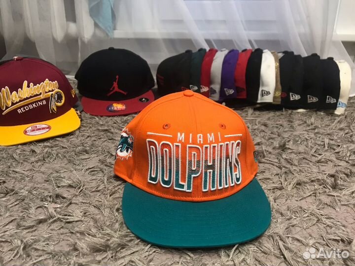 Кепка снэпбэк New Era Miami Dolphins