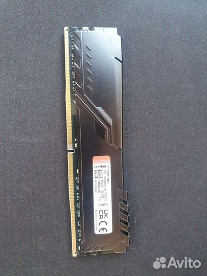 Оперативная память Kingston Fury Beast Black 8гб