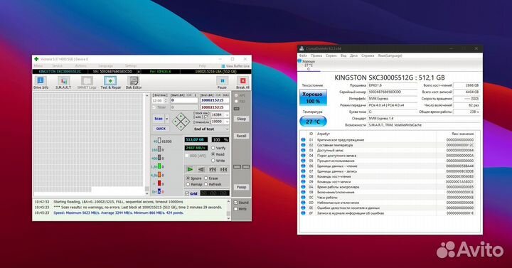 SSD Kingston KC3000 512 GB