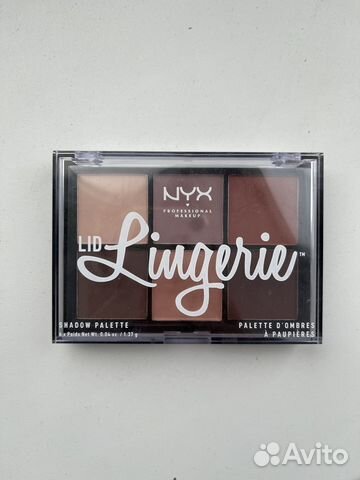 NYX Палетка теней. LID lingerie shadow palette