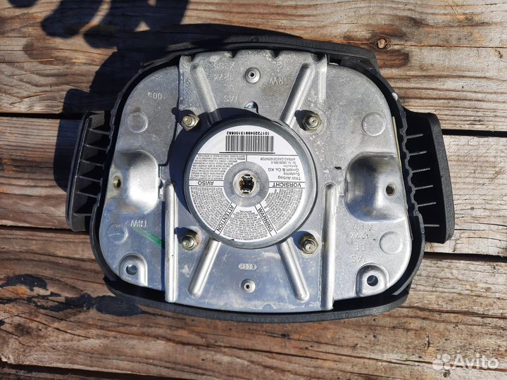 Подушка безопасности водителя audi A4B5/A6C5