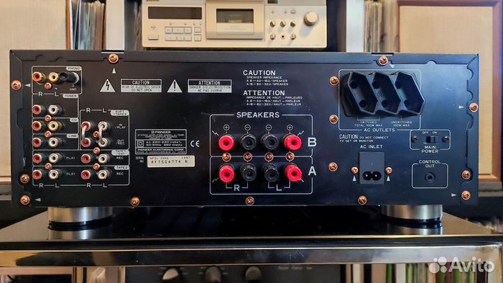 Усилитель Pioneer A-705R Japan Мощь Звук