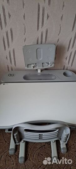 Растущая парта и стул б/у