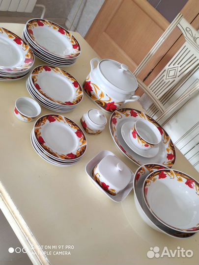 Столовый сервиз чехословакия
