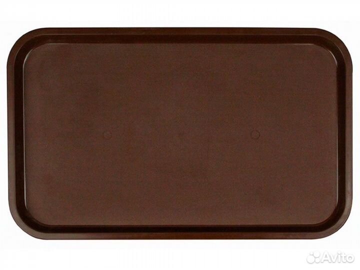Поднос столовый из полипропилена 530x330 мм темно