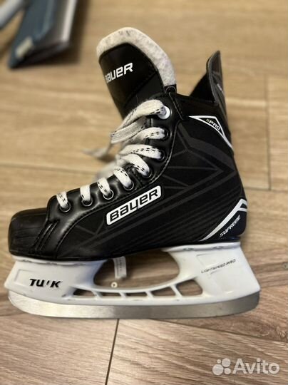 Хоккейные коньки bauer детские