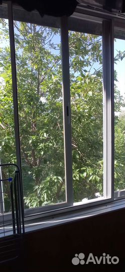 Алюминиевые окна рамы-купе на лоджию бу