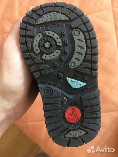 Сапоги зимние 21 размер