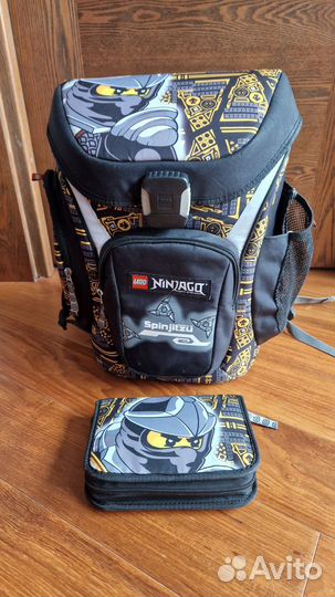 Ранец школьный рюкзак Лего ниндзяго