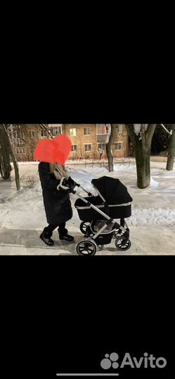 Коляска 2 в 1Moon Scala, автолюлька joie 0+