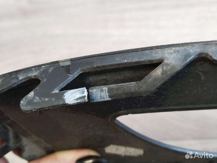 Фольксваген Поло накладка птф левая