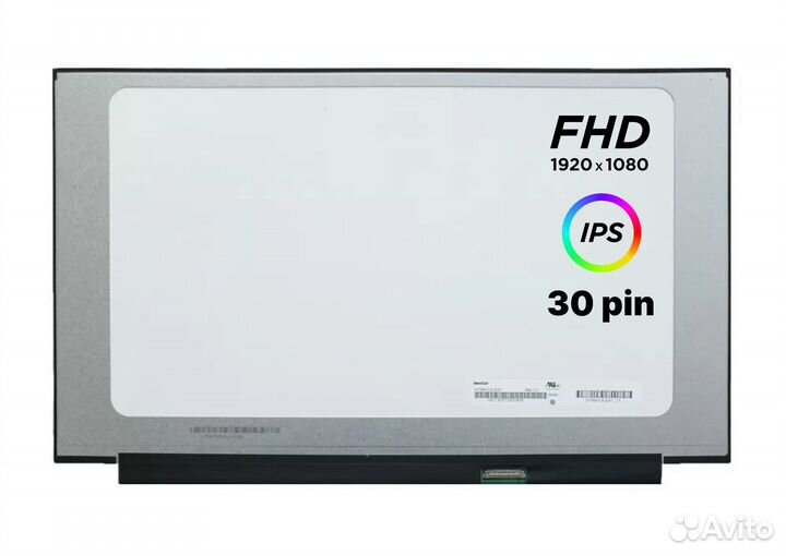 Матрица для ноутбука 15.6 FHD IPS 30pin