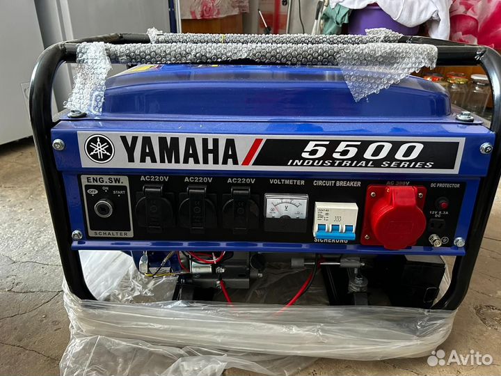Генератор бензиновый yamaha 5,5квт