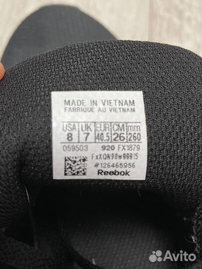 Кроссовки reebok