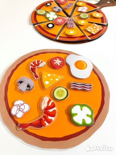 «Пицца» играют на липучке