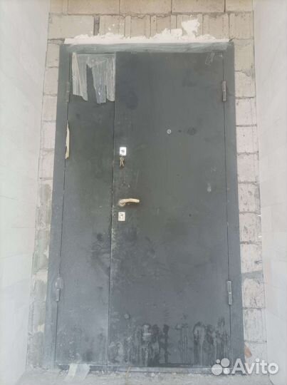 Дверь 2-створчатая метал