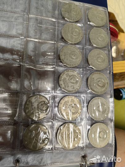 Монеты Ленин один рубль СССР, голова, победа