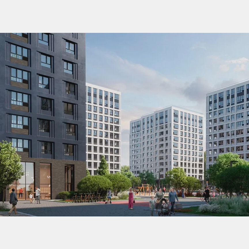 1-к. квартира, 45,3 м², 5/14 эт.