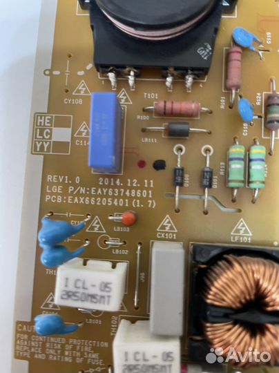 EAX66205401(1.7) lg43uf771v