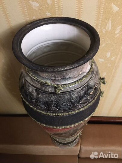 Ваза из гипса