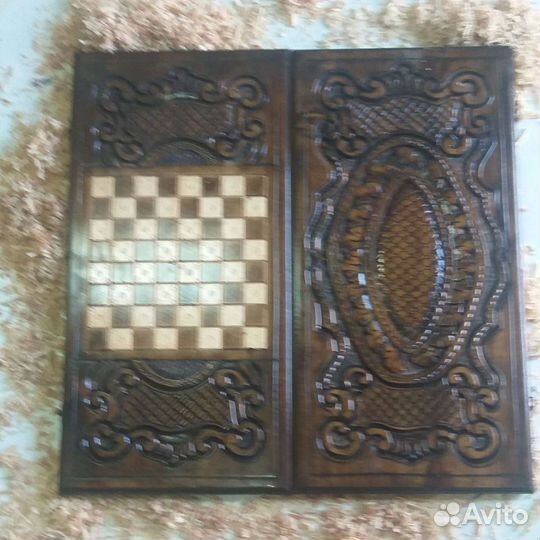 Нарды ручной работы резные