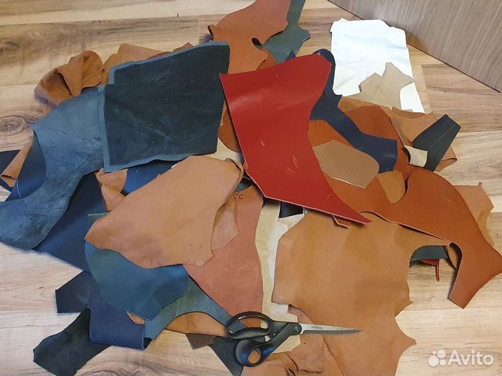 Лоскуты натуральной кожи