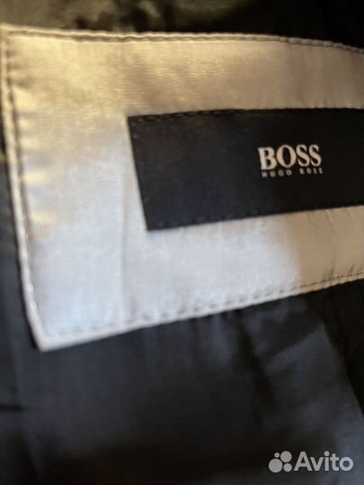 Пальто мужское hugo boss шерсть