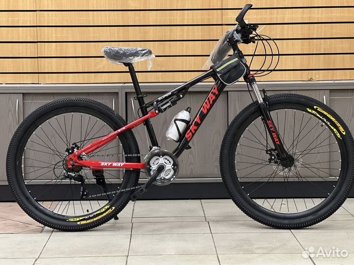Велосипед новый 27,5 двухподвесной