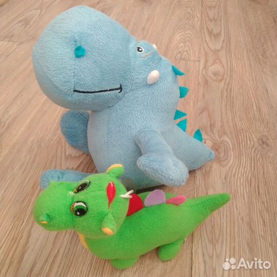 Игрушка мягкая Дракон,2 шт