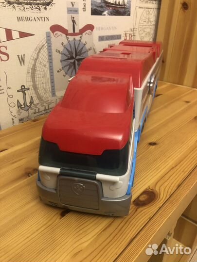 Автовоз Щенячий патруль спасательный пункт