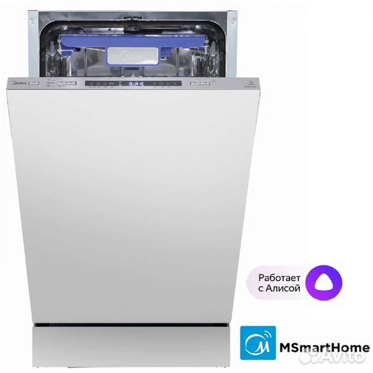 Узкие посудомоечные машины Midea MID45S510i