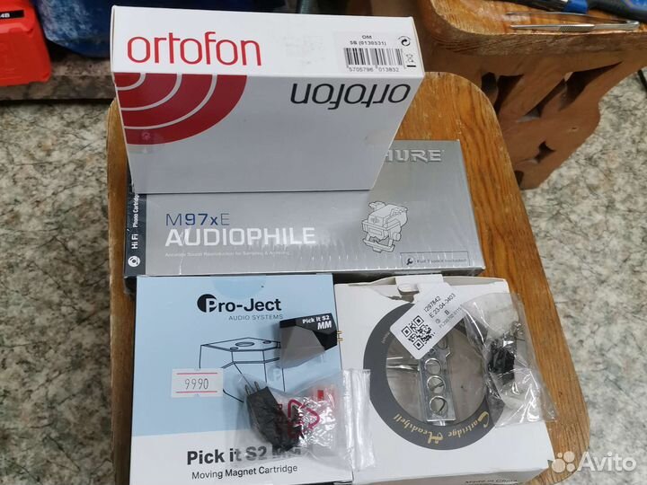 Shure, Ortofon, Pro-Ject, AudioTechnica