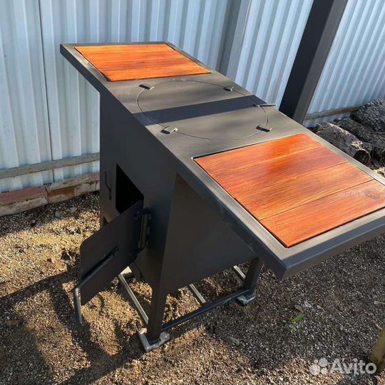 Печка под казан